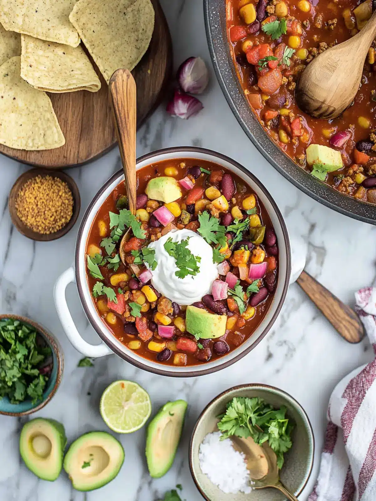 Quick & Cozy: Make Wholesome 45-Minute Vegetarian Chili Tonight